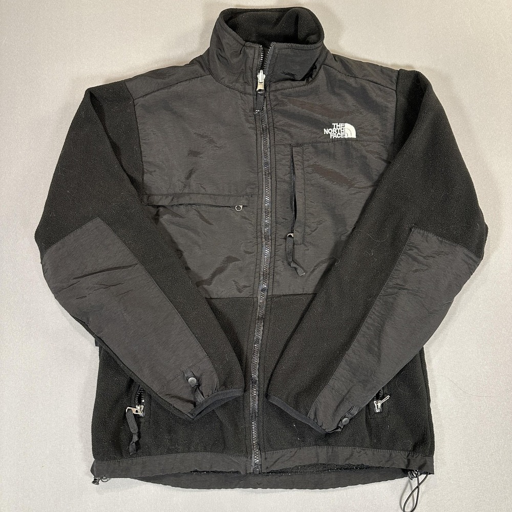 The North Face Jacket Mens Small Black Apex 800 Fleece Full Zip Softshell